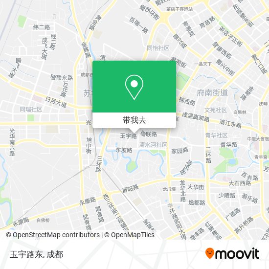 玉宇路东地图