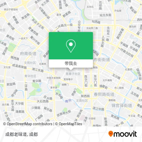 成都老味道地图