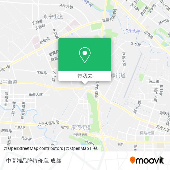 中高端品牌特价店地图