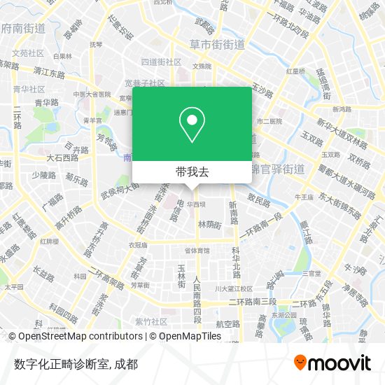 数字化正畸诊断室地图