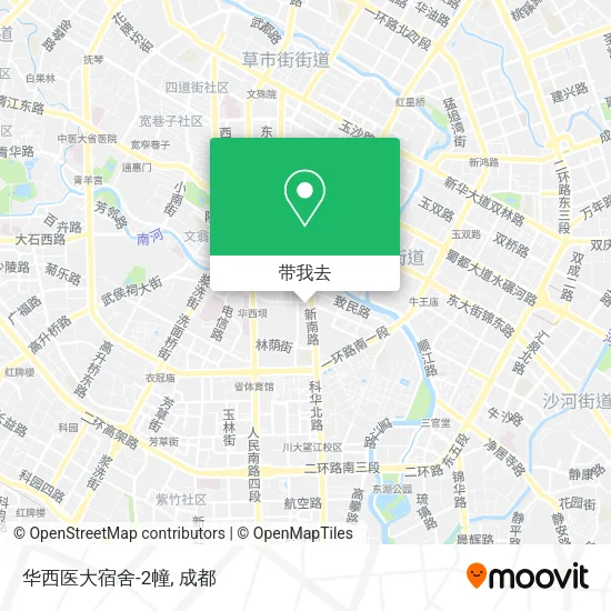 华西医大宿舍-2幢地图