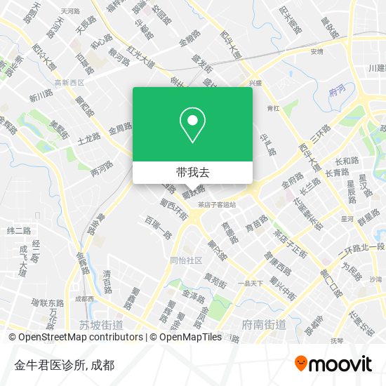 金牛君医诊所地图