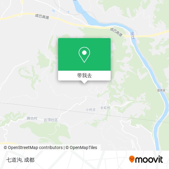 七道沟地图