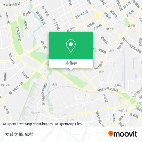女鞋之都地图