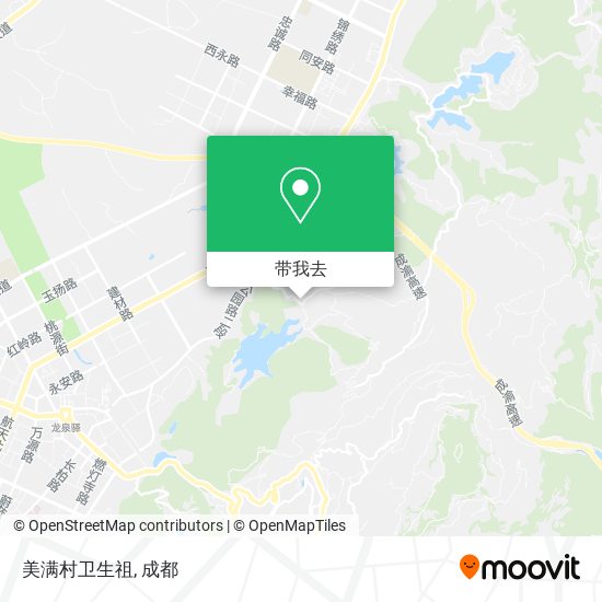 美满村卫生祖地图