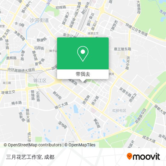 三月花艺工作室地图