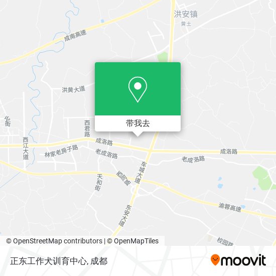 正东工作犬训育中心地图
