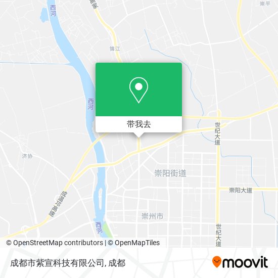 成都市紫宣科技有限公司地图