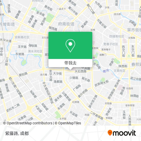 紫藤路地图