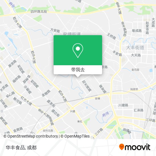 华丰食品地图