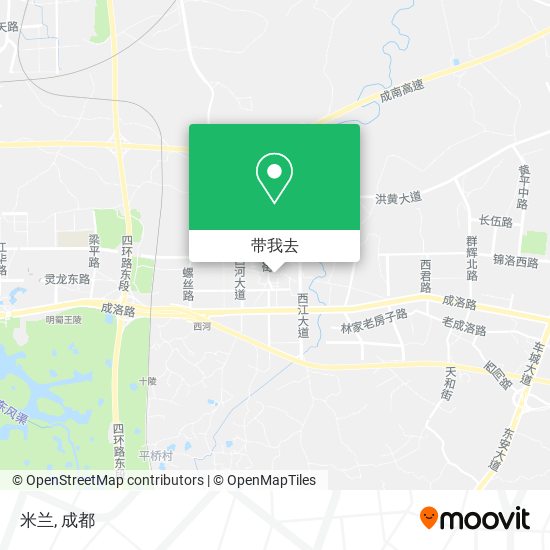 米兰地图