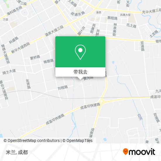 米兰地图