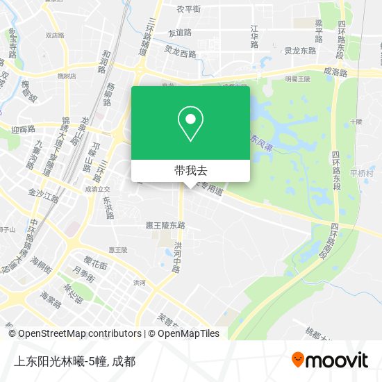 上东阳光林曦-5幢地图