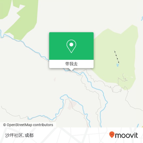 沙坪社区地图