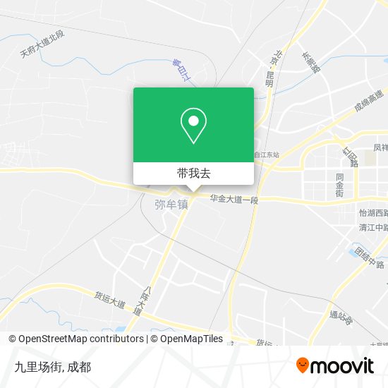 九里场街地图