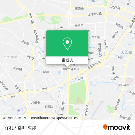 保利大都汇地图