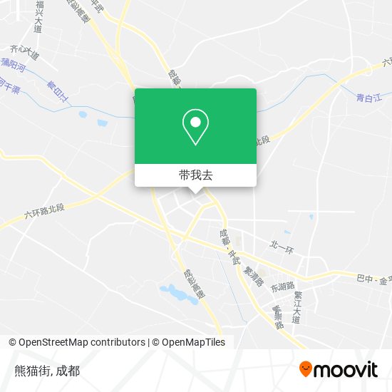 熊猫街地图