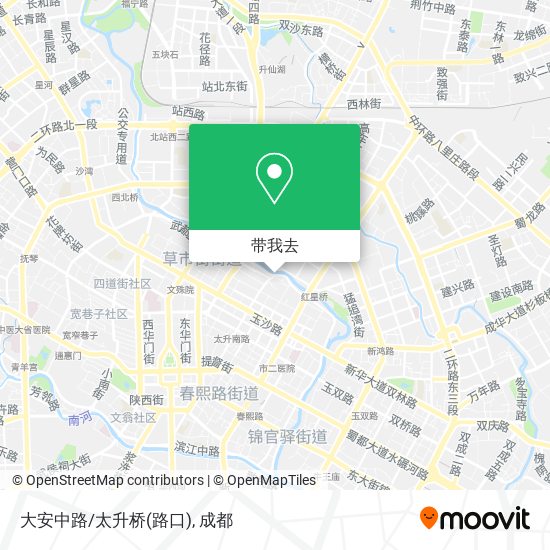 大安中路/太升桥(路口)地图