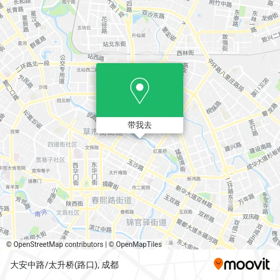 大安中路/太升桥(路口)地图