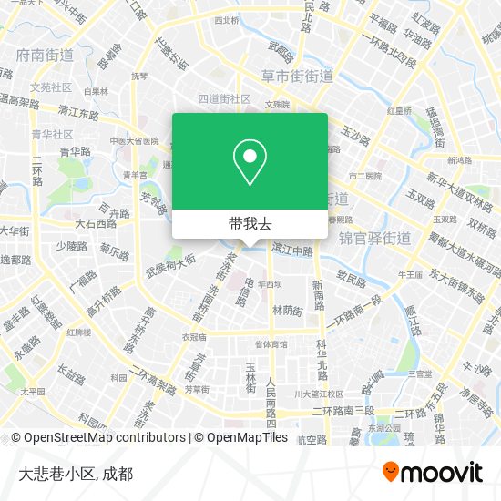 大悲巷小区地图
