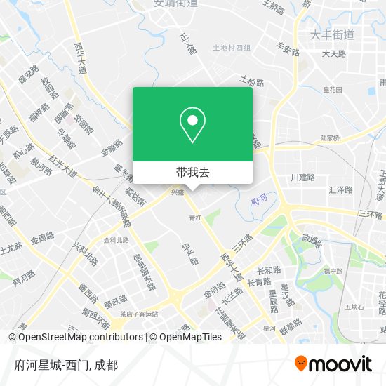 府河星城-西门地图