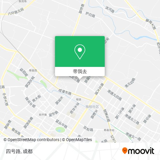 四号路地图