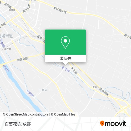 百艺花坊地图