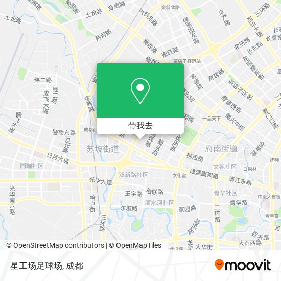 星工场足球场地图