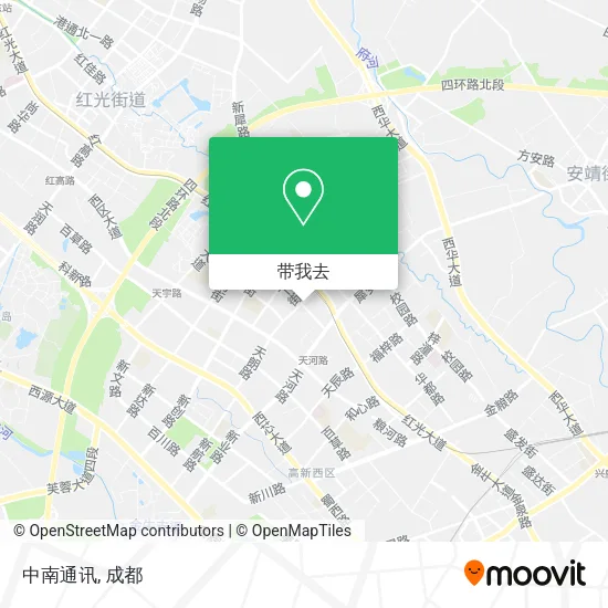 中南通讯地图