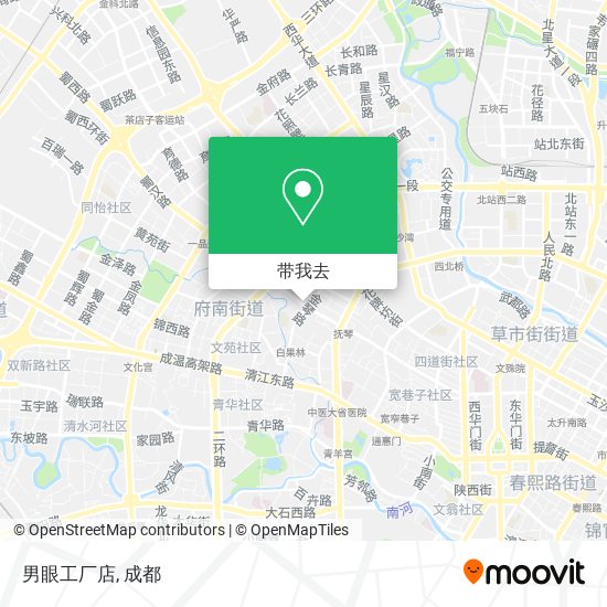 男眼工厂店地图