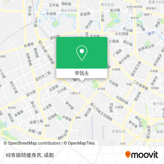 睩客眼睛健身房地图