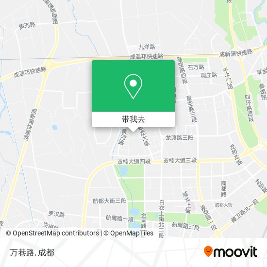 万巷路地图