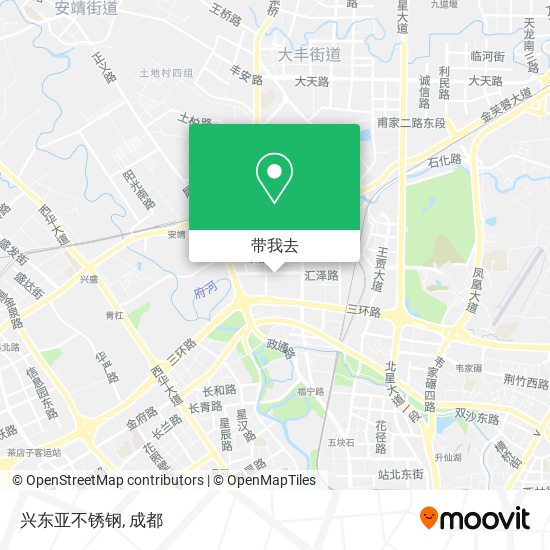 兴东亚不锈钢地图