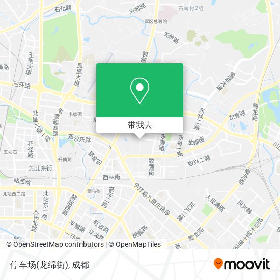 停车场(龙绵街)地图