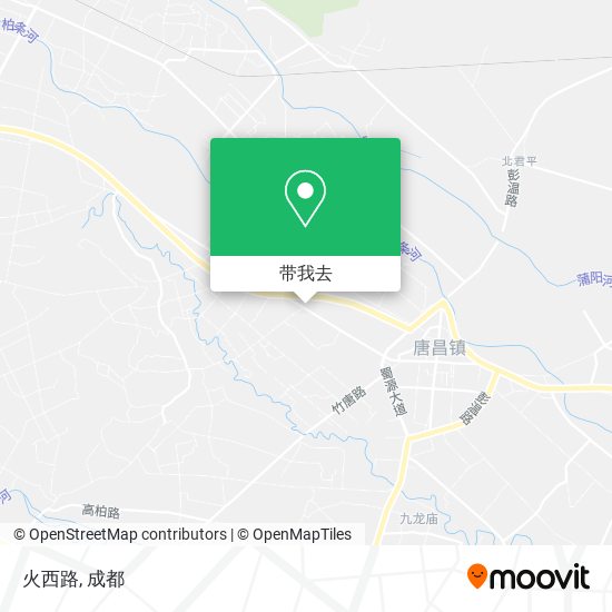 火西路地图