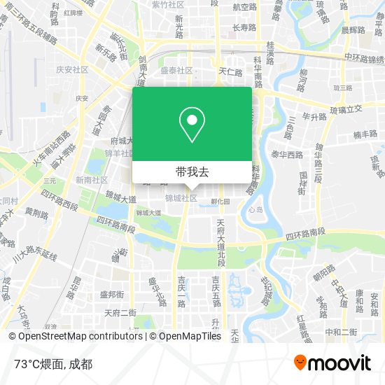 73°C煨面地图