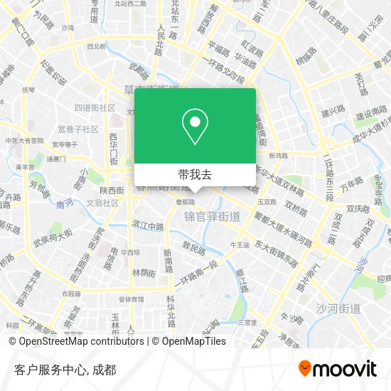 客户服务中心地图