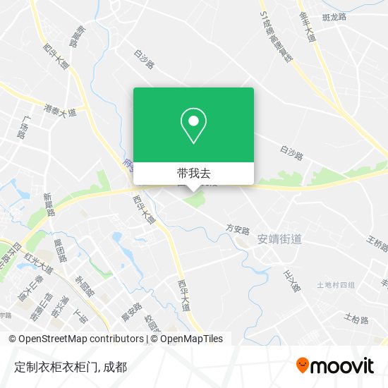 定制衣柜衣柜门地图