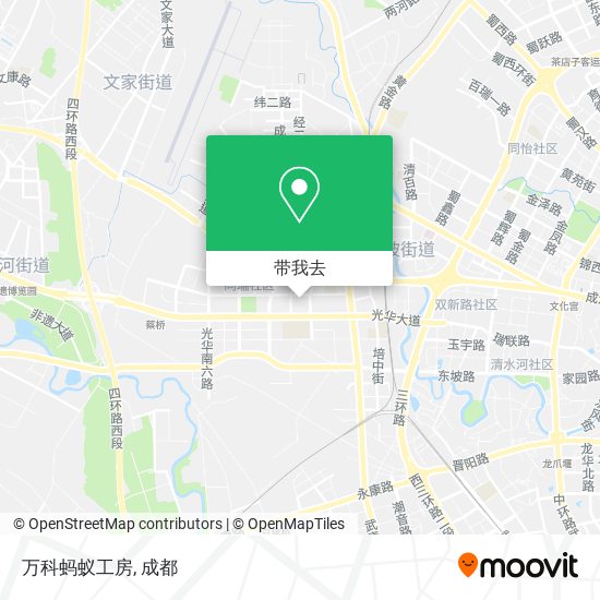 万科蚂蚁工房地图