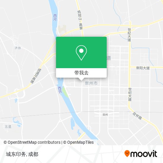 城东印务地图