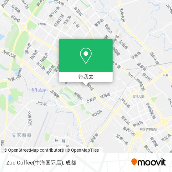 Zoo Coffee(中海国际店)地图