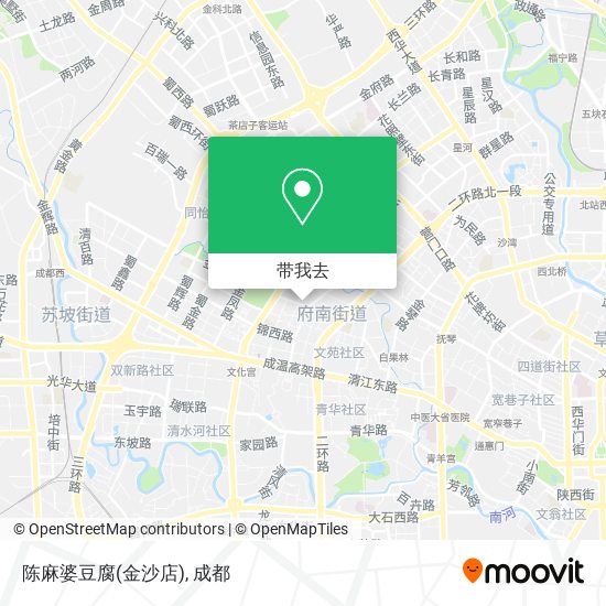 陈麻婆豆腐(金沙店)地图