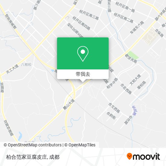 柏合范家豆腐皮庄地图
