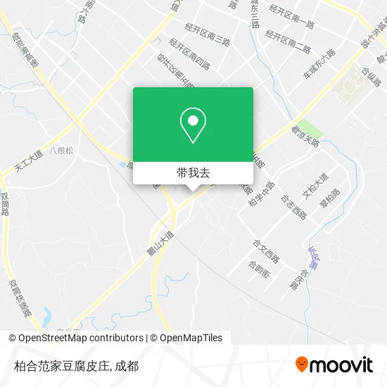 柏合范家豆腐皮庄地图