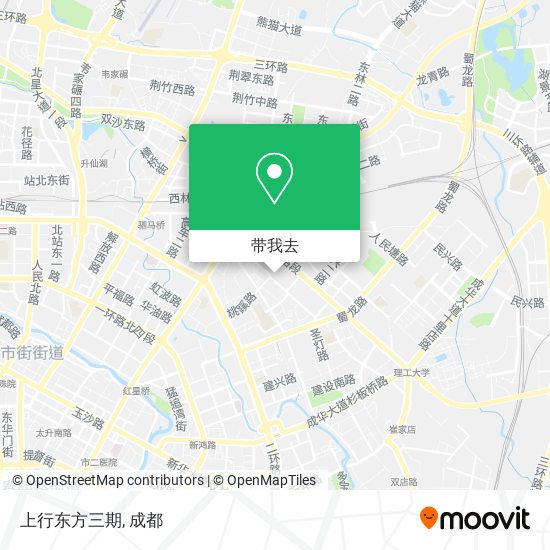 上行东方三期地图