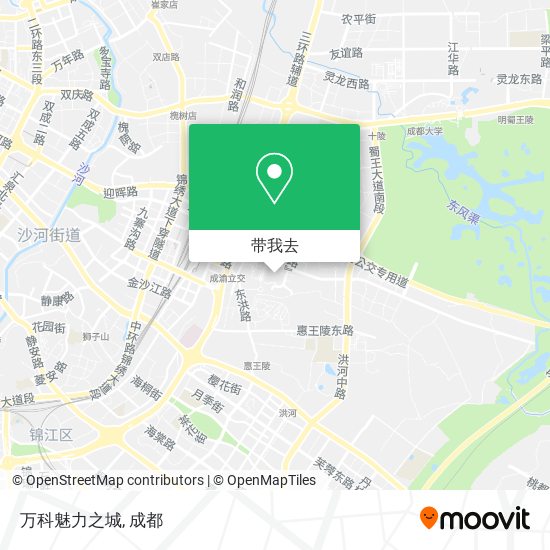 万科魅力之城地图