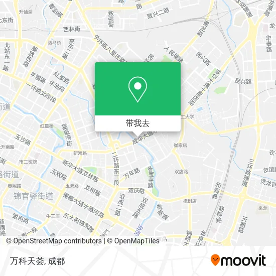 万科天荟地图