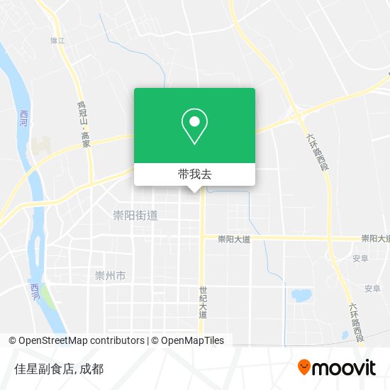 佳星副食店地图