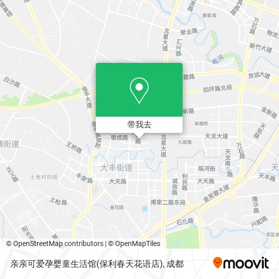 亲亲可爱孕婴童生活馆(保利春天花语店)地图