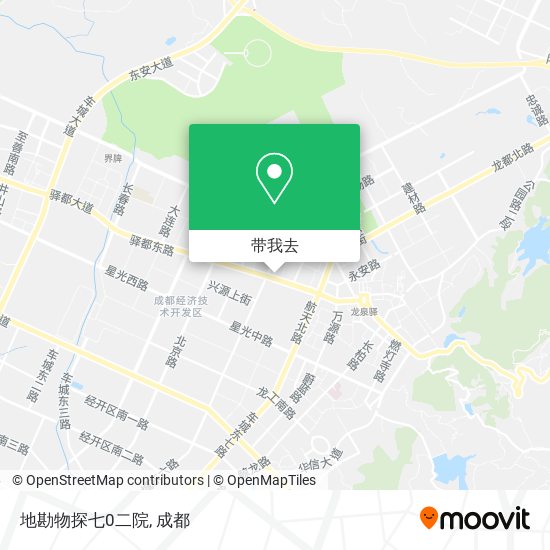 地勘物探七0二院地图